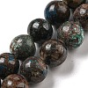 Natural Chrysocolla Beads Strands G-A219-A04-03-1