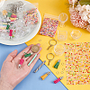 DIY Mini Sundae Cups Keychain Making Kit DIY-OC0011-48-3
