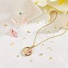 5 sets Alloy & Brass & Plastic & Glass Cabochons Set MRMJ-OC0003-02-5