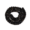 Natural Golden Sheen Obsidian Beads Strands G-N342-110-2
