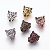 Tibetan Style Alloy Beads X-TIBEB-G011-02-1