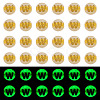 50G Luminous Transparent Acrylic Beads OACR-TAD0001-01W-1