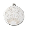 201 Stainless Steel Pendants SA-CBA3D3A-05P-20-1