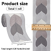 3M Polyester Jacquard Leaf Ribbon for Garment Accessories OCOR-CY0002-12D-2