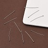Tarnish Resistant 304 Stainless Steel Ball Head pins STAS-M010-35mm-01-4