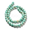 Synthetic Turquoise and Sea Shell Assembled Beads Strands X-G-D482-01C-08-3