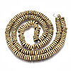 Electroplate Non-magnetic Synthetic Hematite Beads Strands G-T114-94G-2