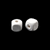 Spray Painted Wooden Beads WOOD-P021-01A-30-3
