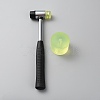 Iron with Plastic Safety Hammer TOOL-WH0155-70-1