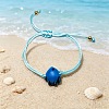 Handmade Porcelain Bead Braided Bead Bracelets WGDE3B3-03-1