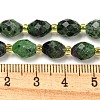 Natural Ruby in Zoisite Beads Strands G-N342-50-5