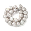 Dyed Natural Cultured Freshwater Pearl Beads Strands PEAR-A006-09D-3
