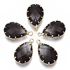 K9 Glass Imitation Tourmaline Pendants X-GLAA-Q069-02H-1
