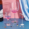 DIY Butterfly Wine Glass Charms Making Kit DIY-UN0004-69-2