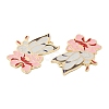 Alloy Enamel Pendants FIND-C037-06G-2