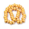Handmade Porcelain Beads PORC-Q219-15x9-F22-2