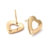 201 Stainless Steel Stud Earring Findings LS-X-STAS-K241-17G-2