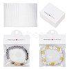 300Pcs 0PP Cellophane Packing Bags with White Paper Card Header ABAG-GO0001-14-1