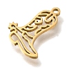 201 Stainless Steel Pendants STAS-R136-21G-2