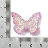 Spray Painted Resin Decoden Cabochons RESI-C045-07E-3