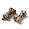 Natural Dalmatian Jasper Pendants G-K353-02P-04-2