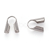 Tarnish Resistant Stainless Steel Bead Tips STAS-R062-4mm-2