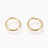 Brass Open Jump Ring KK-L006-017C-G-1