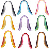 9Sets 9 Styles Gradient Rectangle Quilling Paper Strips DIY-CP0012-32-1