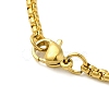 201 Stainless Steel Box Chain Rectangle with Muslim Islam Allah Pendant Necklaces LS-NJEW-M008-04G-3