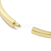Rack Plating Brass Micro Pave Cubic Zirconia Heart Hinged Bangles for Women BJEW-R317-01B-G-3