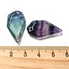 Natural Fluorite Pendants G-G052-A07-3
