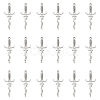 30Pcs Tibetan Style Alloy Connector Charms TIBEP-UN0001-09-1