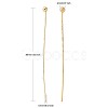 Brass Ball Head pins KK-E711-060G-NR-2