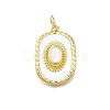 Brass Enamel Pendants X-KK-K400-20G-01-1