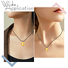 40Pcs Baseball Alloy Enamel Pendant Necklaces NJEW-GO00004-5