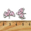 Real Platinum Plated Brass Pendants KK-D092-01P-02-3