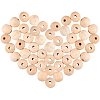Round Unfinished Wood Beads WOOD-PH0008-12-1