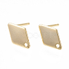 Brass Stud Earring Findings LS-X-KK-N186-60-1