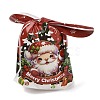 Christmas Theme Rabbit Shaped Candy Plastic Bags ABAG-Q053-04A-2