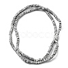 Electroplated Natural Lava Rock Beads Strands G-Q1009-B01-02E-2