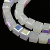Electroplate Glass Beads Strands EGLA-M031-01A-HR11-3
