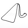 304 Stainless Steel Cable Chain Necklaces STAS-F016-21A-2