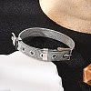 Tarnish Resistant Fashionable Unisex 304 Stainless Steel Watch Band Wristband Bracelets BJEW-F065B-01-1