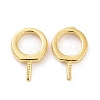 925 Sterling Silver Screw Eye Peg Bails STER-D035-42G-2