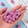 Acrylic Beads OACR-S039-01-82-5