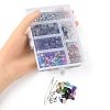 DIY Gemstone Keychain Making Kit DIY-YW0007-33-3