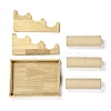3 Layer Wood Jewelry Bracelet Displays Stands RDIS-K003-02B-3