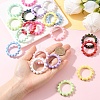 20Pcs 10 Colors Acrylic Bead Frame OACR-YW0003-93-3