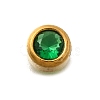 304 Stainless Steel Rhinestone Beads STAS-D310-05G-02-2