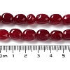 Natural White Jade Beads Strands G-E614-B01-07-4